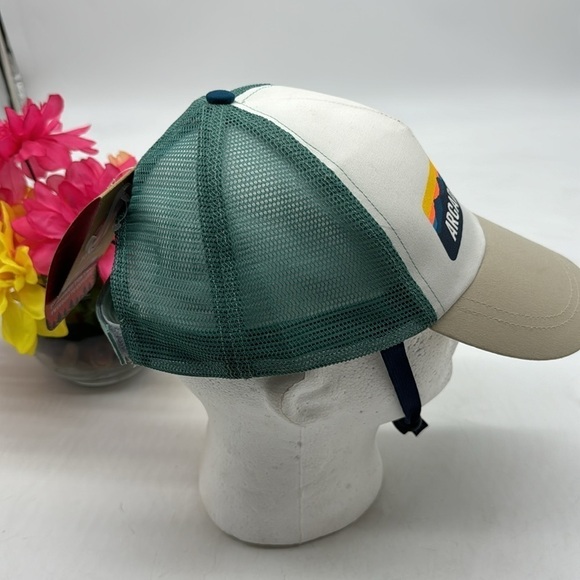 Acadia Trail NWT Trucker Hat with Chin Strap Hiking Size SL/XXL HT4790 - Picture 4 of 10